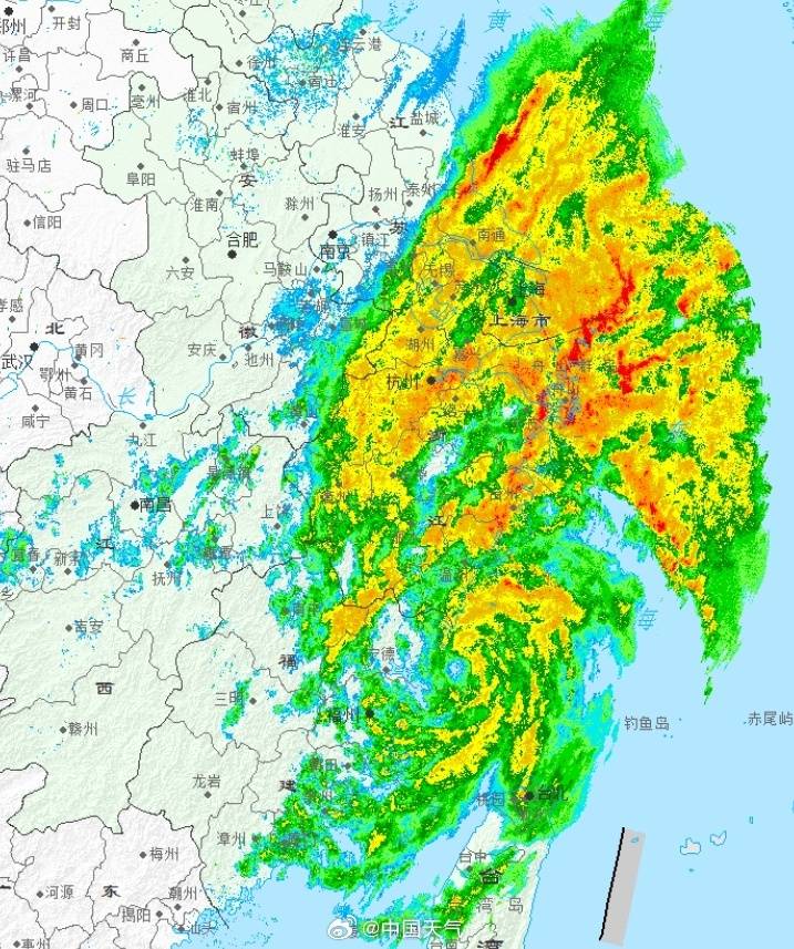 11月1日上海仍将有暴雨至大暴雨，夜间雨势减弱