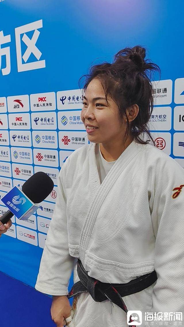 金牌速递：0.1秒逆转！青岛姑娘孙晓倩为山东夺得女柔首金